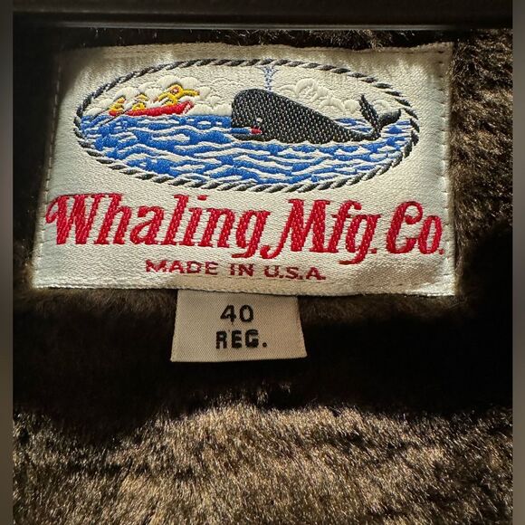 Whaling Mfg. Co. Men’s Double-Breasted Trench Coat w/ Faux Fur Lining. Size 40 - Picture 6 of 8